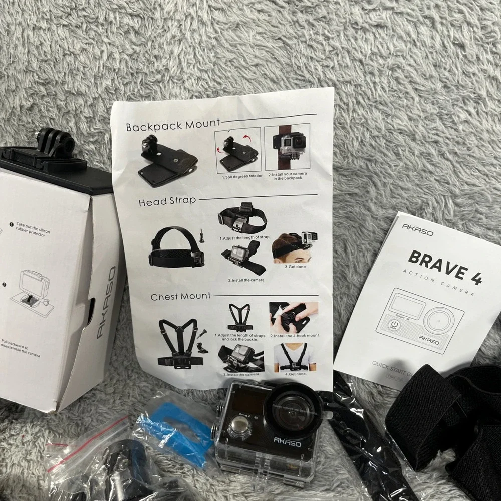 Akaso Brave 4 Action‎ Camera Bundle